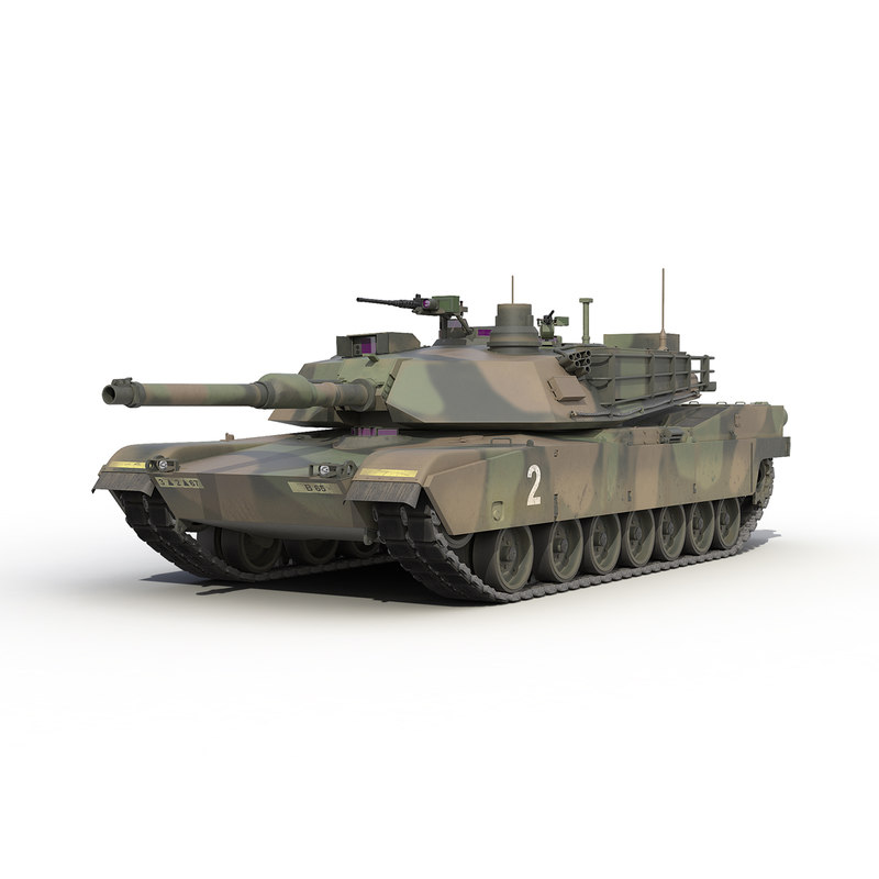 3d m1 abrams