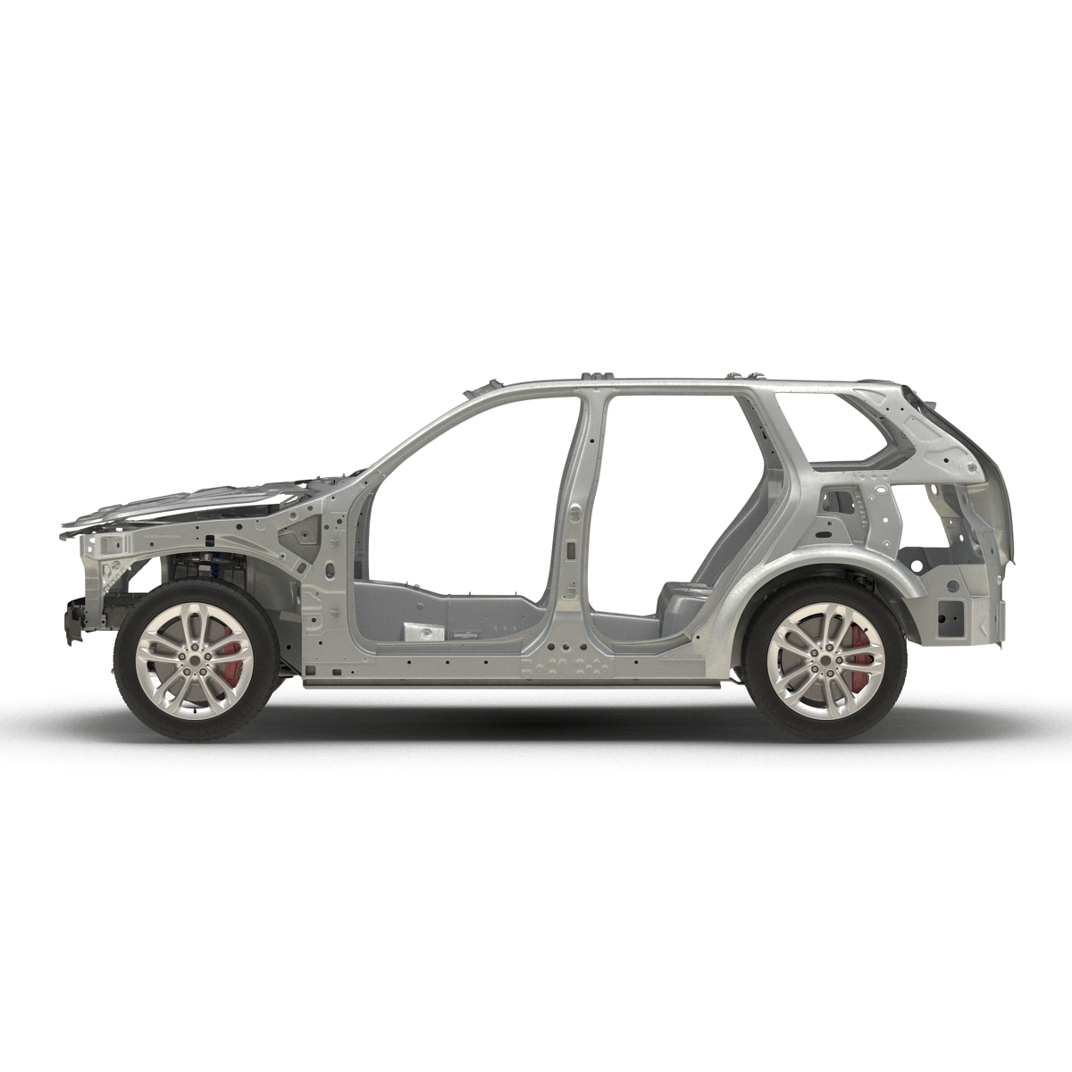 Suv frame chassis 3 3D model TurboSquid 1504545