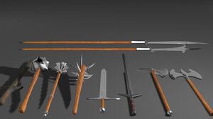 3d x 10 weapons