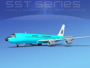 3d 707-320 boeing 707