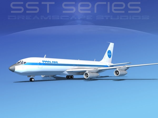 707-320 boeing 707 dxf