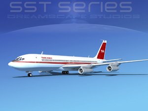 3d 707-320 boeing 707