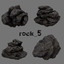 rock 3d model