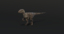 realistic velociraptor raptor animation max