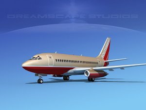 boeing 737 737-100 3d model