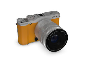 fujifilm camera x-a2 3d model
