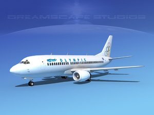 3d boeing 737 737-300 model