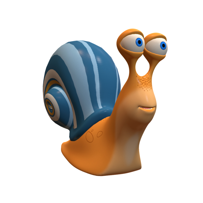 snail child 3d 3ds