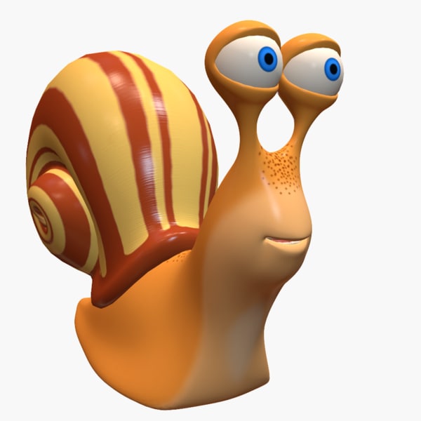 蜗牛的性格3ds max模型