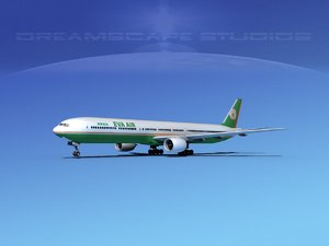 boeing 777-300 3d dxf