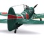 3d ki-84 hayate fighter frank model