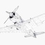 3d ki-84 hayate fighter frank model