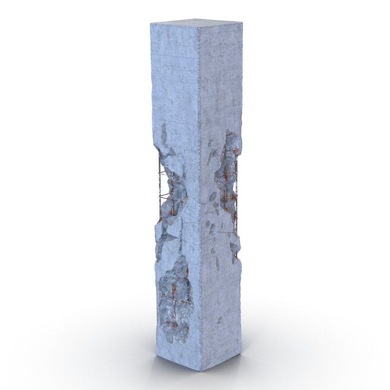 max concrete pillar damaged 2
