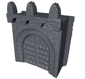 3d castle gate model