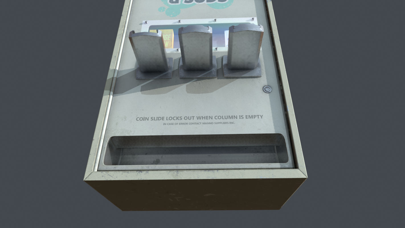 3d laundromat soap dispenser