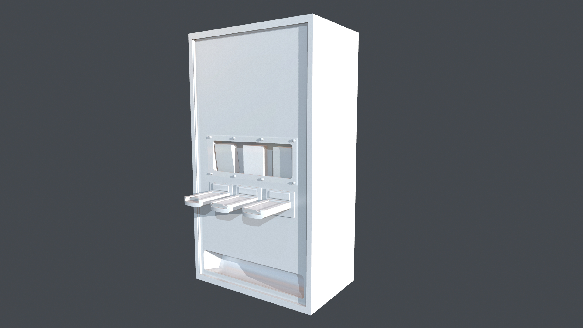 3d laundromat soap dispenser