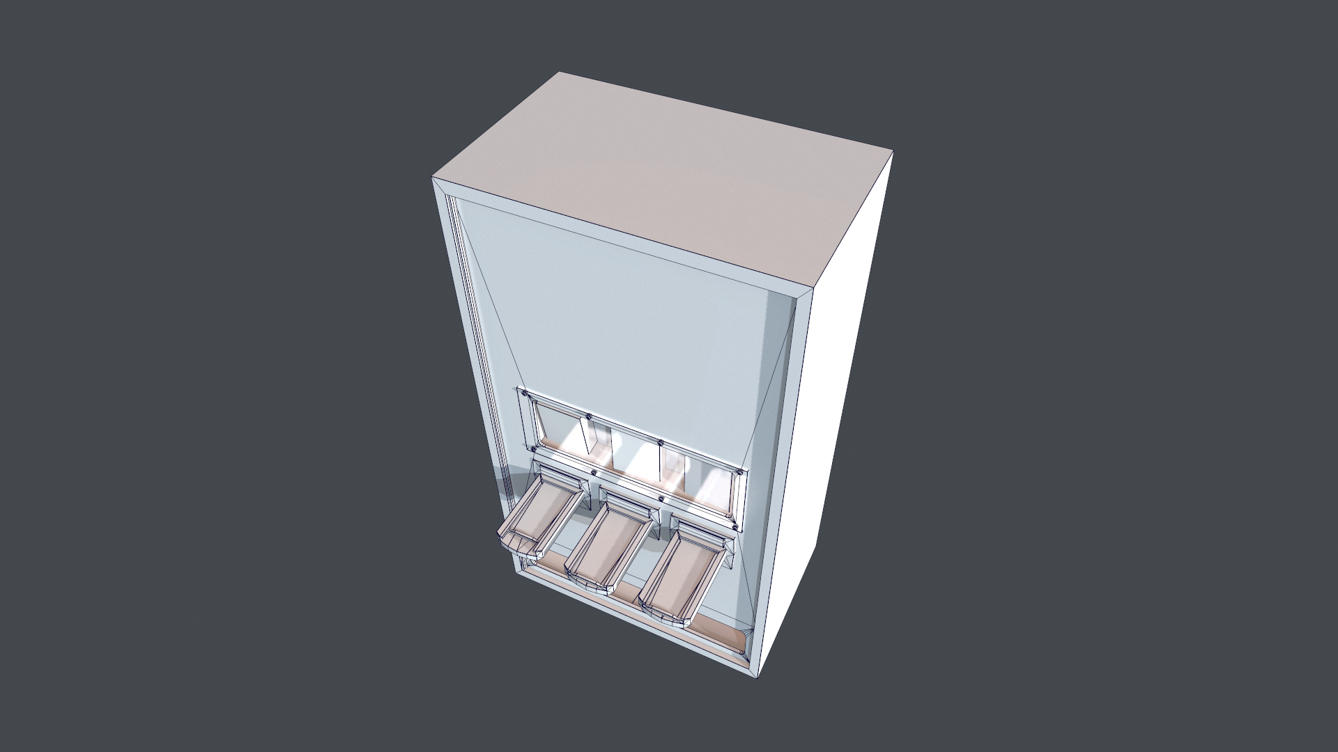 3d laundromat soap dispenser