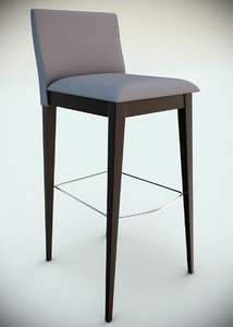 capdell gala stool 3d model