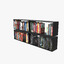 100 modern books 3d max