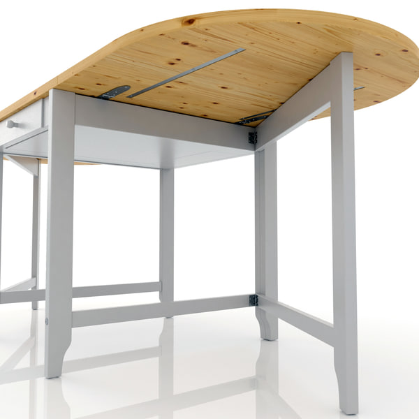 ikea gamlebi folding table 3d max