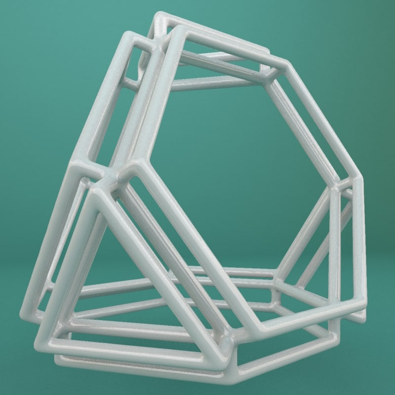 3d Model Geometric Shape