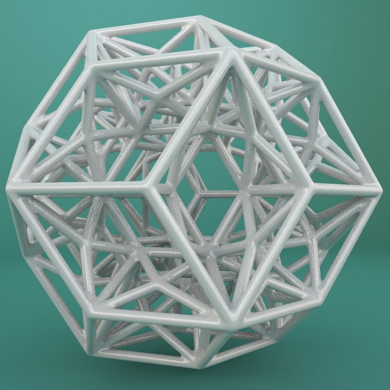 geometric shape 3d model