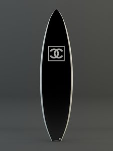 chanel surfboard 3d 3ds