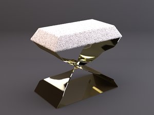 max carol egan bronze stool