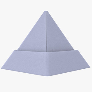 3d model hat paper