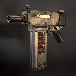 3d model shotgun original