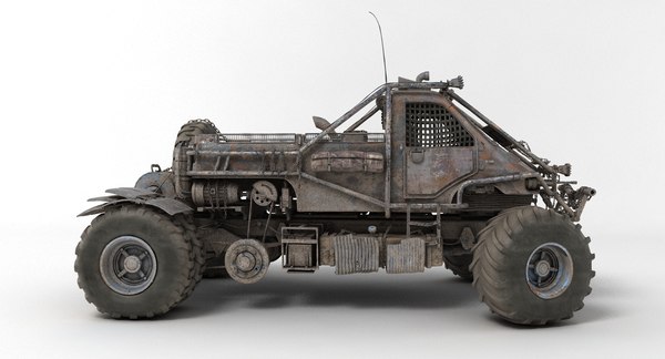 apocalyptic truck 3d max