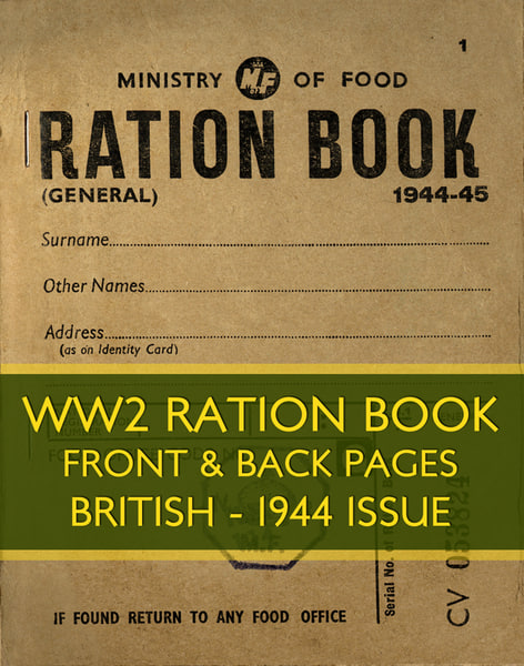 Texture JPEG WWII Book WW2