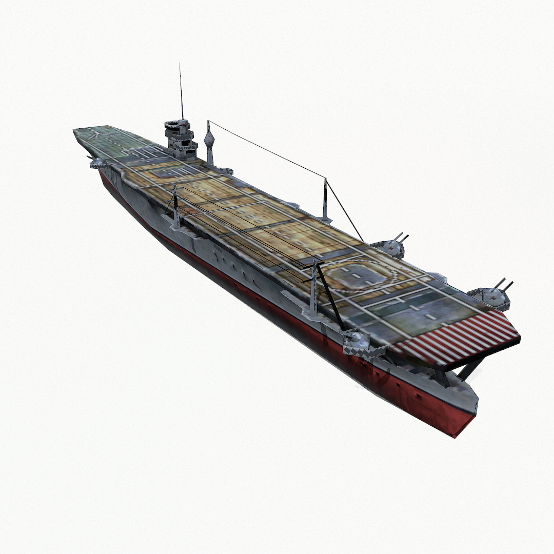 kaga carrier 3d 3ds