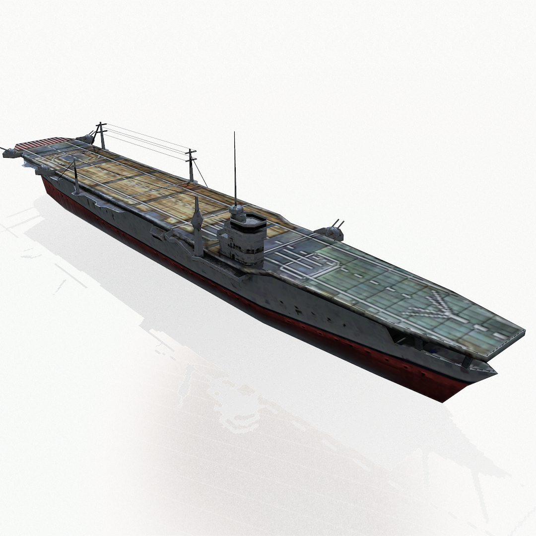 kaga carrier 3d 3ds