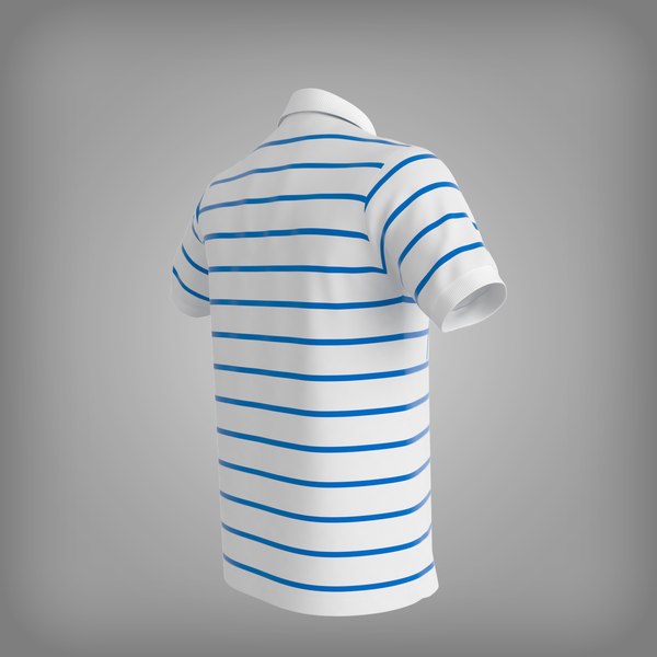 3d polo shirt men model