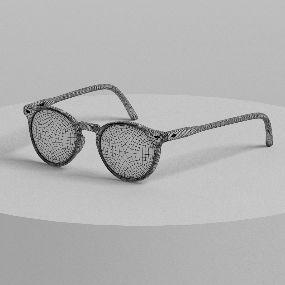 眼镜3d模型