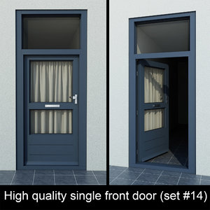 3d single door settings