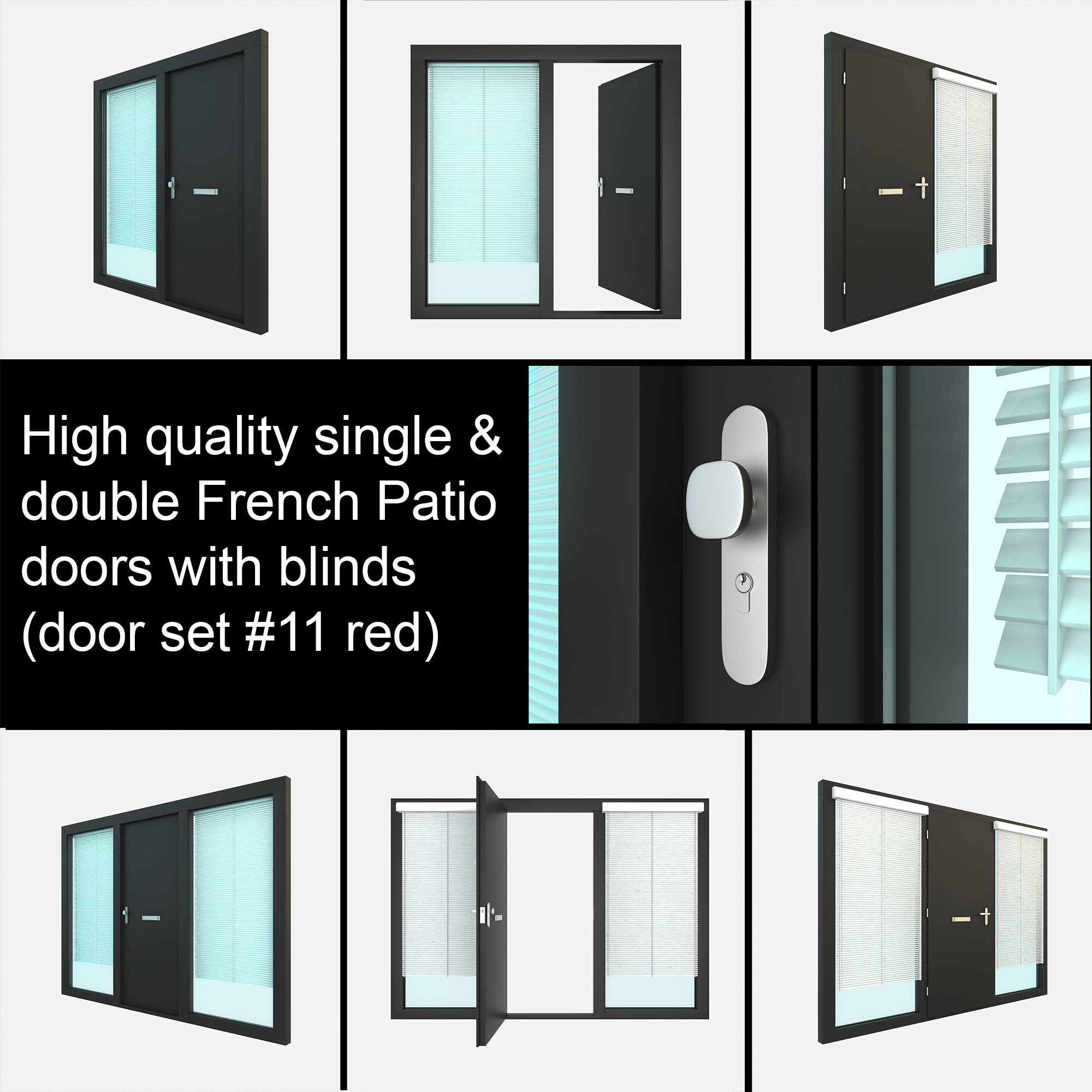 Single Exterior Door Settings Obj