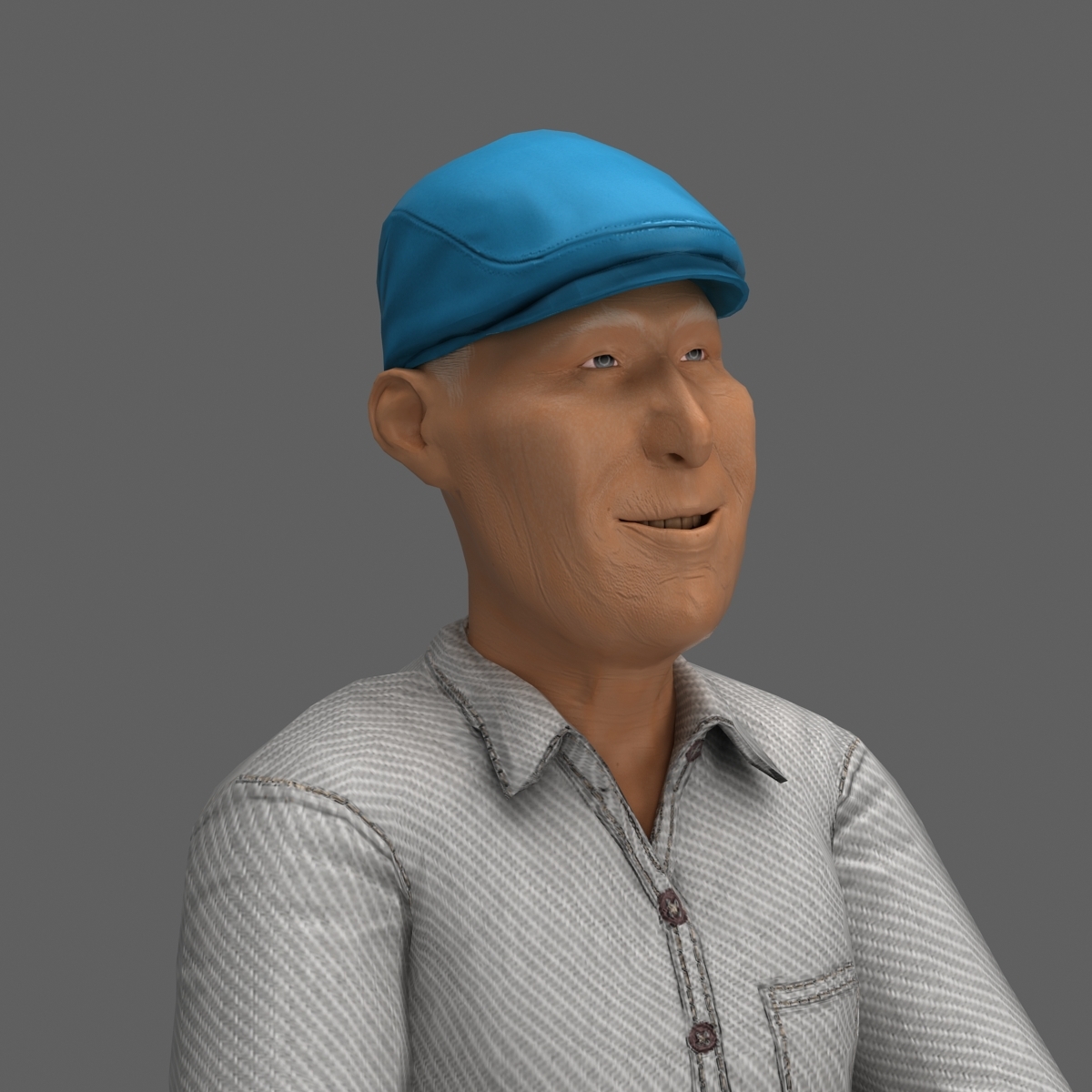 老人香椿3d模型