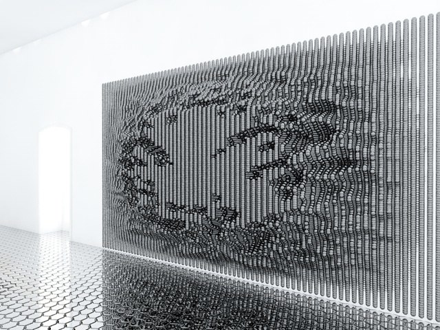 Wall Panel Futuristic Model