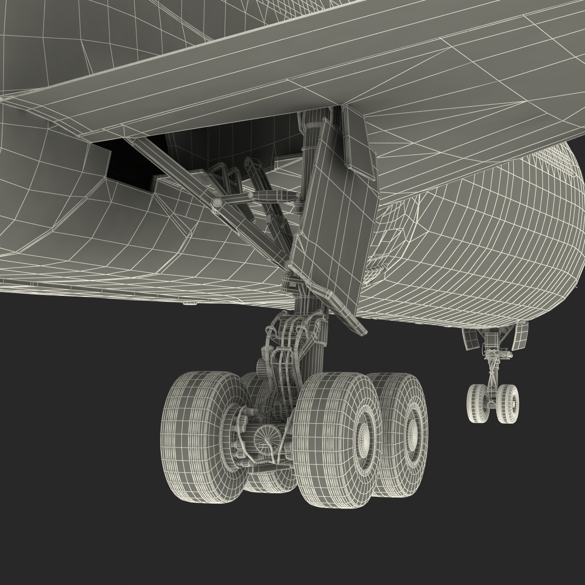 波音787-9 dreamliner all nippon airways3d模型