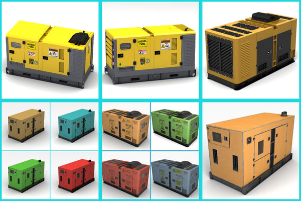 Fubag bs 6600 generator 3D model - TurboSquid 1387220