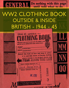 WWII Clothing ration book
