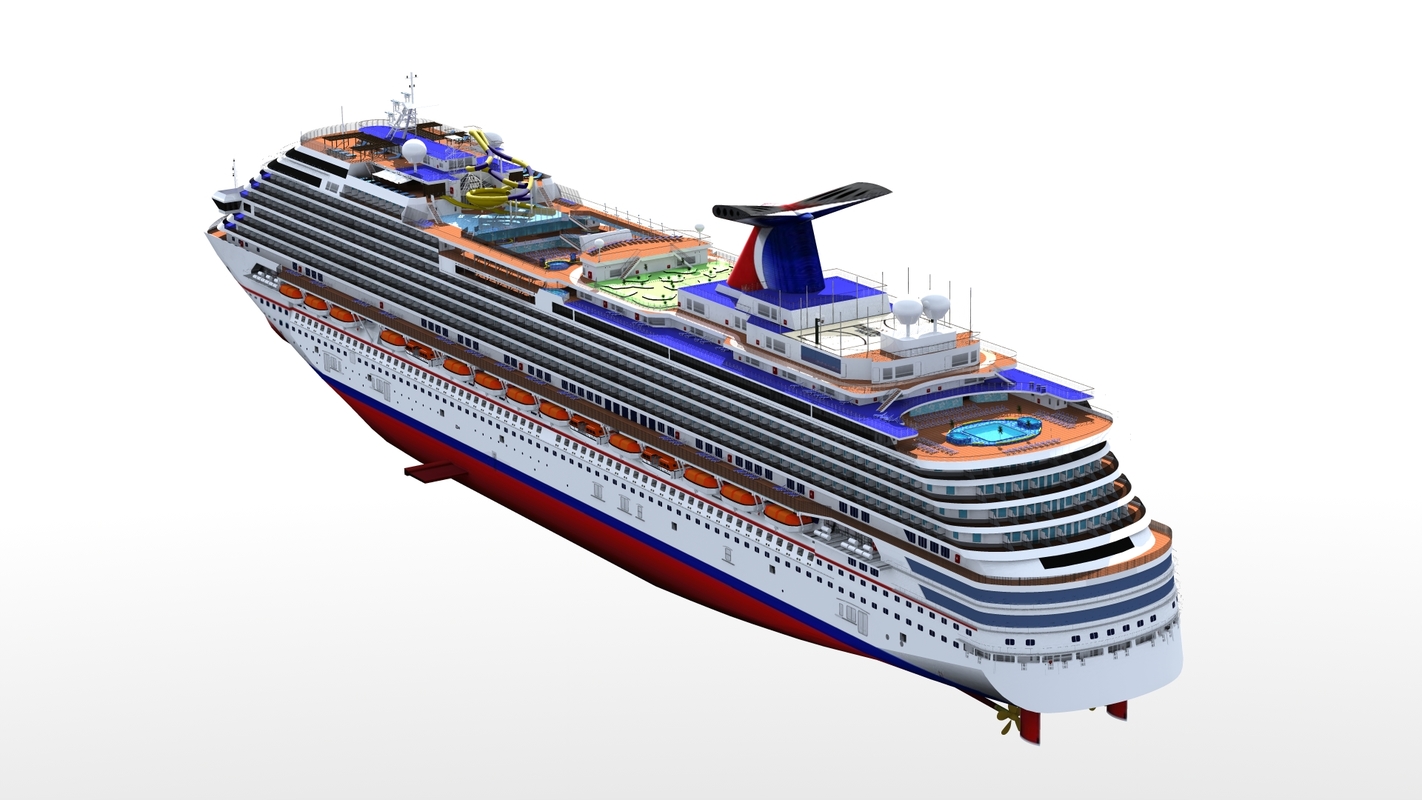 carnival cruise 3d print