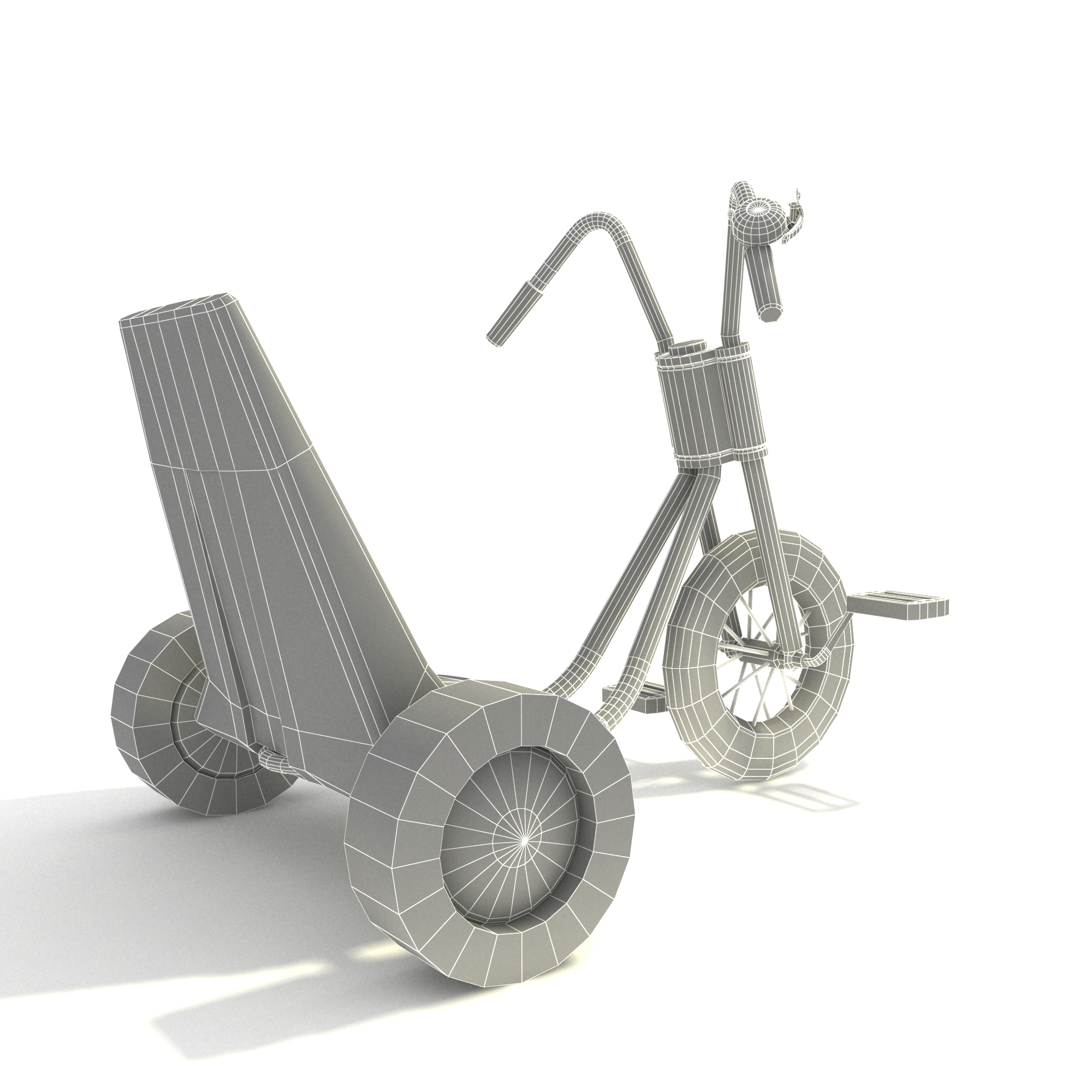 3d tricycle danny