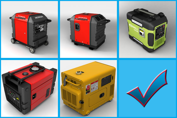 Fubag bs 6600 generator 3D model - TurboSquid 1387220