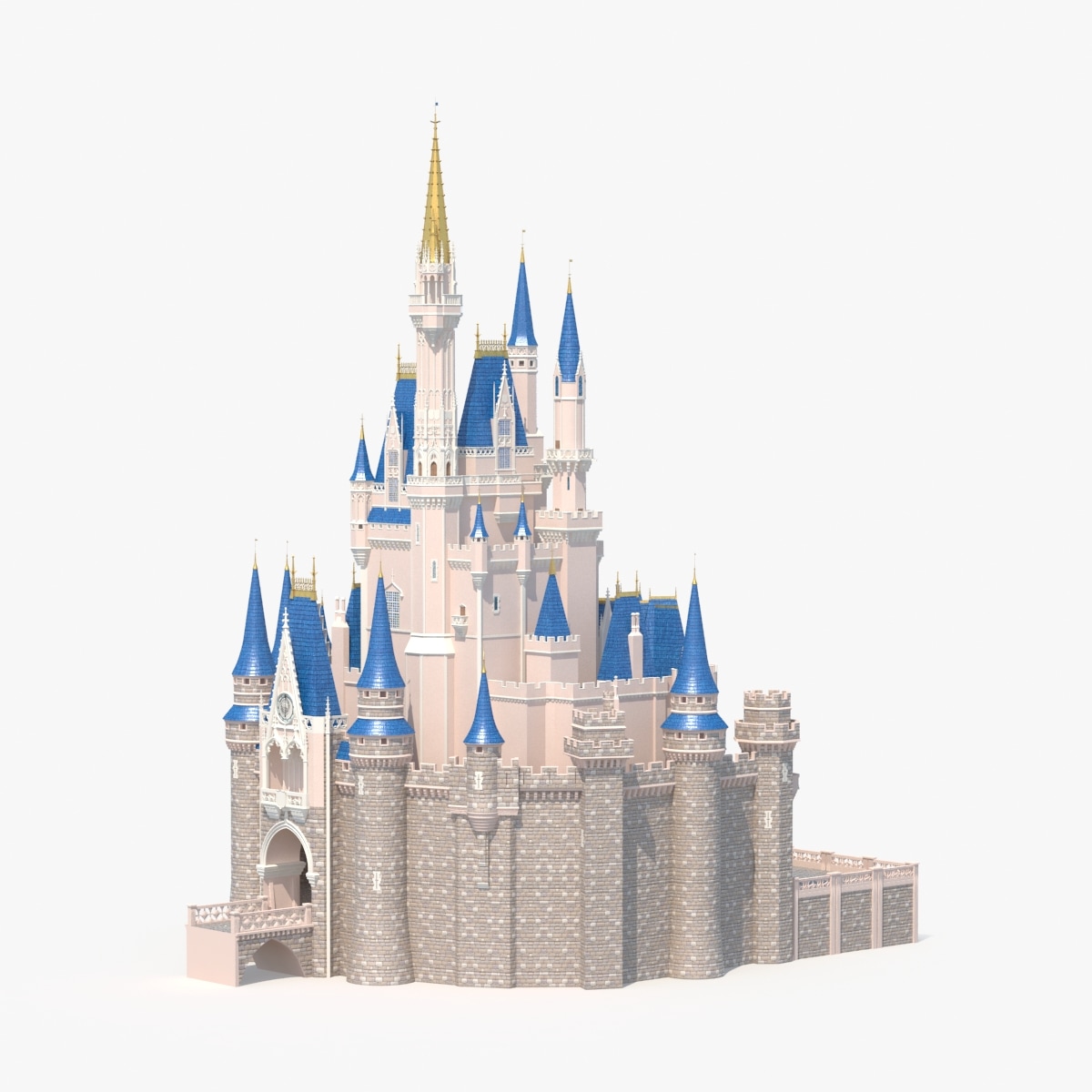 Disney Castle 3D Model подборка фото, лучшее за 2023 год