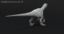 realistic velociraptor raptor animation max