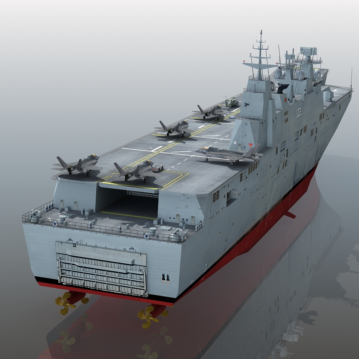 3d hmas canberra l02