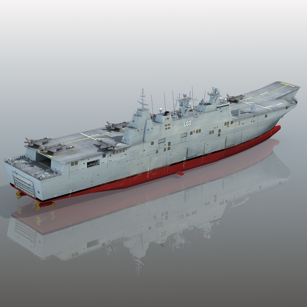 3d hmas canberra l02